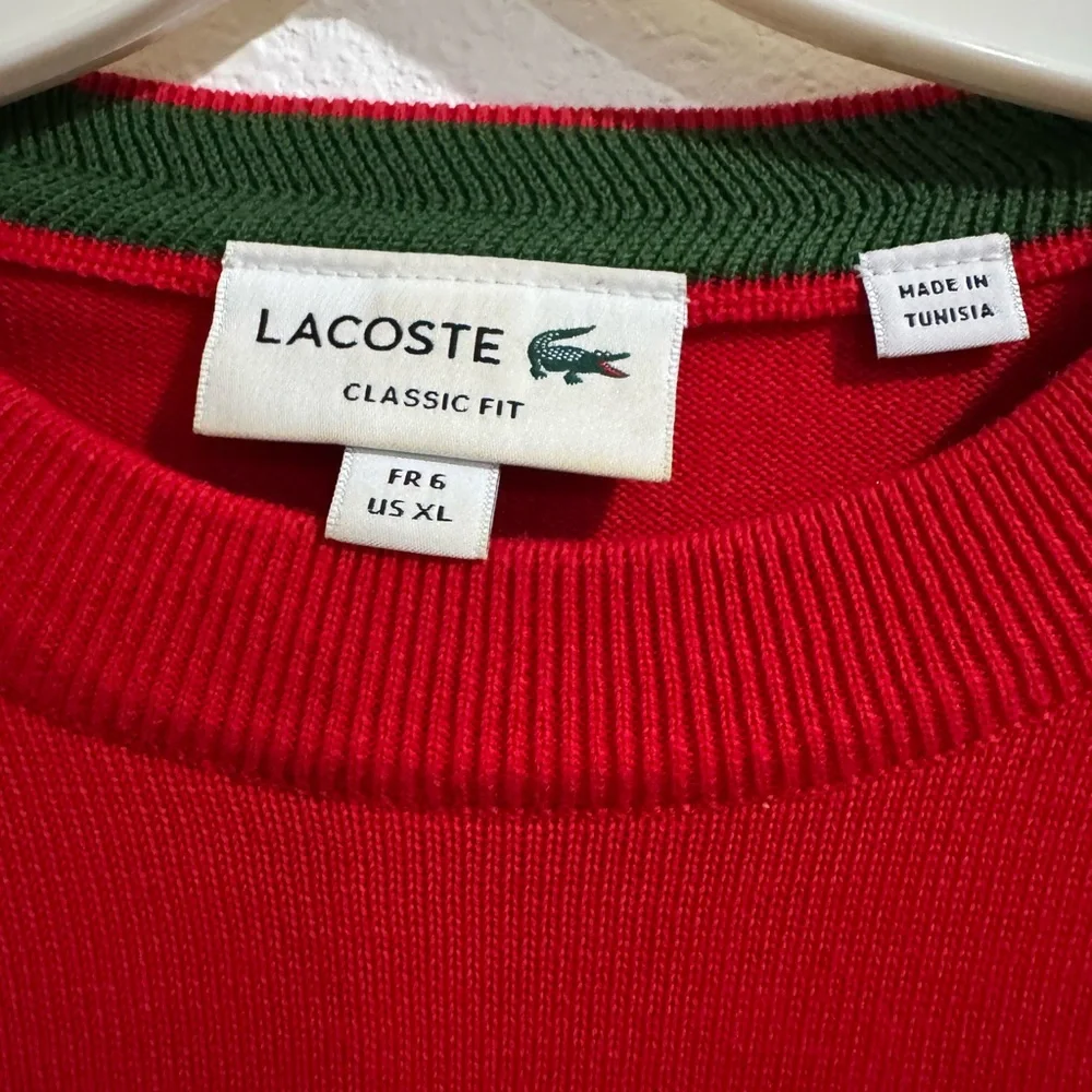 Red Lacoste Sweater